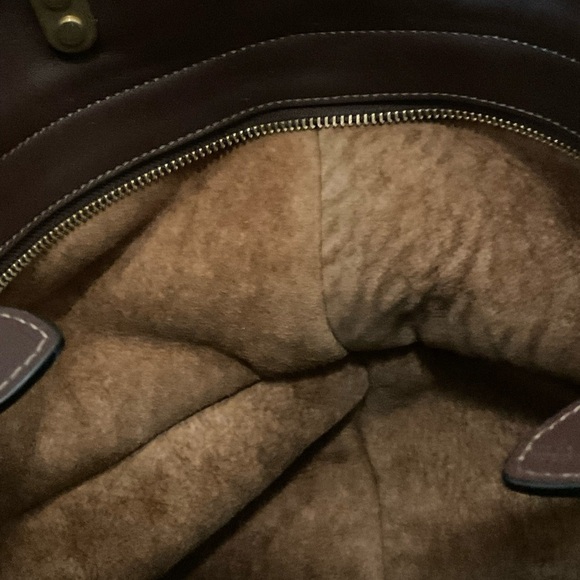 Coach Rogue Tote Signature Shearling Style C6162 - Picture 10 of 15